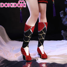Load image into Gallery viewer, IN STOCK Ahrii Cosplay Costume Game Cosplay【Size XS-2XL】DokiDoki-R Cosplay Costume Ahrii Tails Shoes Plus Size Ahrii Cosplay
