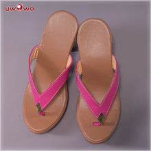 Load image into Gallery viewer, IN STOCK UWOWO Game Genshin Impact Raiden Shogun Baal Cosplay Shoes Ba&#39;al Halloween High Heels for Women  Clothing
