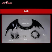 Load image into Gallery viewer, IN STOCK UWOWO KMS Hindenburgg Cosplay Iron Bloodd Sheer Black Sheer 18+Cosplay Costume Halloween Outfits
