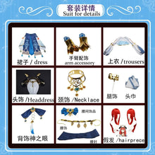 Load image into Gallery viewer, 【Wetrose】 In Stock Genshin Impact Nilou Niirou Cosplay Costume Sumeru Full Set Game Demon Girl Party Halloween
