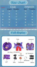 Load image into Gallery viewer, Anime Game Genshin Impact Mona Cosplay Costumes Jumpsuit Halloween Costume for Women Carnival Party Sexy Uniform Wig Clothing

