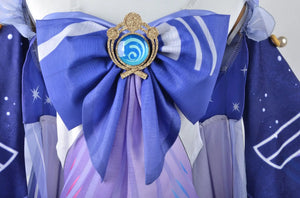 Genshin Impact Cosplay Sangonomiya Kokomi Game Cosplay Costumes Wig Shoes Hat Anime Suits Halloween Party Disfraz Mujer Women