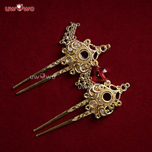 Load image into Gallery viewer, IN STOCK UWOWO Honkai Star Rail Fanart Tingyun Qipao Dress Cheongsam Cosplay Costume Ting Yun Qipao Dress Outfit
