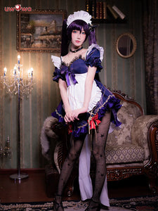 In Stock  Mona Cosplay Maid Costume Game Genshin Impact Cosplay Fanart Exclusive Mona Maid Ver Costume For Girl Kid Outfits
