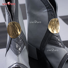 Load image into Gallery viewer, UWOWO Chun Shoes Game Wuthering Waves Chun Cosplay Shoes Gray shoes Woman Size 35-45
