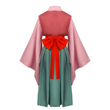 Load image into Gallery viewer, Anime Alluka Zoldyck Cosplay Costume  Aruka Zorudikku Pink Green Japanese kimono Wigs Headwear Halloween Party Dressing
