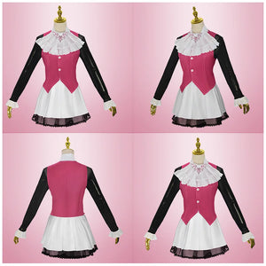 Halloween Party Costume Draculaura Cosplay Anime Monster Fantasy High Spectra Vondergeist Costume Vest Party Play Outfits
