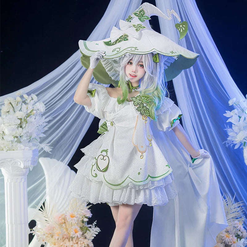 LAST BATCH UWOWO Exclusive Nahida Cosplay Genshin Impact Fanart Nahida Cute Bunny Suit Cosplay Costume Halloween costume