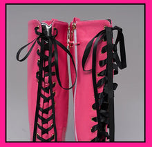 Load image into Gallery viewer, UWOWO Draculauraa Cosplay Shoes New Anime Boots High-heels Size 35-43 Shoes Halloween Costume Shoes
