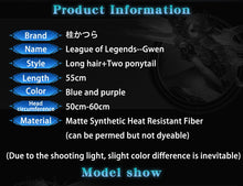 Load image into Gallery viewer, IN STOCK UWOWO Gwen Cosplay Collab Series: Game LOL League of Legends Gwen Cosplay Outfit Halloween Costumes
