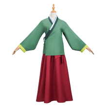Load image into Gallery viewer, Maomao Cosplay Costume Wig Anime The Apothecary Diaries Dress Skirt Green Top Kusuriya No Hitorigoto Halloween for Women
