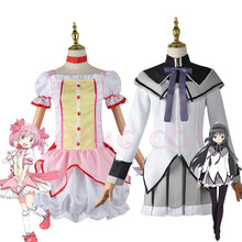 Load image into Gallery viewer, Kaname Madoka Akemi Homura Cosplay Costume Puella Magi Madoka Magica Adult Carnival Uniform Anime Halloween Costumes Women Game
