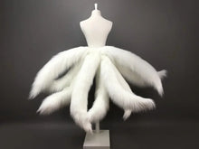 Load image into Gallery viewer, Game LOL Cosplay Costumes Fox LOL Ahri Nine Tailed Upgraded Transform-model Tail Cosplay White 3 Sizes
