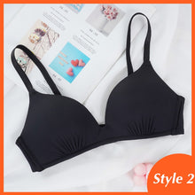Load image into Gallery viewer, Seamless Bras for Women Push Up Bras No Wire Brassiere A B Cup Underwear Sexy Bralette Three Quarters(3/4 Cup)  Lingerie
