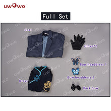 Load image into Gallery viewer, PRE-SALE UWOWO Blue Archive Kisaki Chinese Style Dress Cosplay Cosutme
