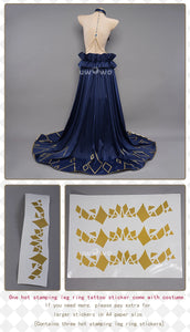 IN STOCK UWOWO C.C. Cosplay Lelouchh Chessboard Party Gown Mahjongg Soul CC Lelouchh Cosplay Costume
