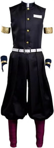 Fulujiacos Anime Kamado Tanjirou Cosplay Uzui Tengen Costume Halloween Uniform Suit Full Set Uniform Outfits