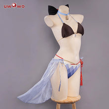 Load image into Gallery viewer, LAST BATCH UWOWO Ganyu Cosplay Swimsuit Exclusive Game Genshin Impact Fanart Ganyu Costume Swimming Bra Panties Full Halloween
