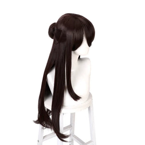 Genshin Impact Beidou Cosplay Boots Shoes Wigs Cosplay Anime Game Bei Dou Earrings Genshin Party Carnival Costume For Women