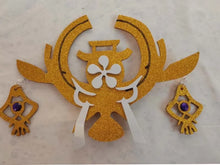 Load image into Gallery viewer, Yae Miko Full Set Guuji Yae Cosplay Costume Wig Earning Headwear Ears Tail for Comic Con
