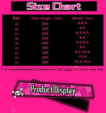 Load image into Gallery viewer, UWOWO Draculauraa Cosplay Shoes New Anime Boots High-heels Size 35-43 Shoes Halloween Costume Shoes
