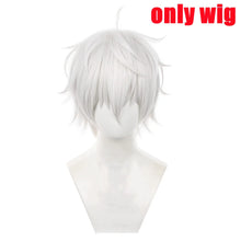 Load image into Gallery viewer, Anime Blue Lock Cosplay Nagi Seishiro Costume White Black Jersey Football Jumpsuit Bodysuit Halloween Carnival Party Clothes
