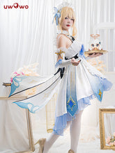Load image into Gallery viewer, In Stock UWOWO Traveler Lumine Cosplay Maid Costume Game Genshin Impact Cosplay Maid Ver. Lumine Maid Dress Halloween Costumes
