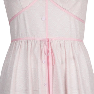 Game FF7 Adult Aerith Gainsborough Costume Cosplay Final Fantasy Remake Halloween Outfit Fancy Women Red Jacket Pink Dress