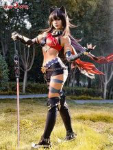 Load image into Gallery viewer, UWOWO Genshin Impact Cosplay Dehya Cospaly Sumeru Pyro Claymore Female Cat Cosplay Costume
