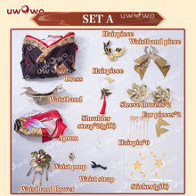Load image into Gallery viewer, IN STOCK UWOWO Fugue Cosplay Game Honkai Star Rail Nihility Fugue SP Tingyun Cosplay Costume Halloween Costume
