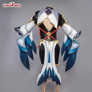 Shenhe Cosplay Costume Game Genshin Impact Cosplay Liyue Cryo Shen He Halloween Christmas Costume Outfits