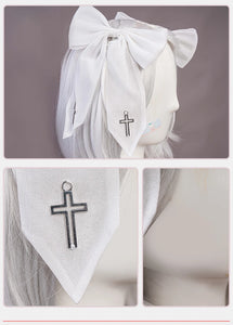 IN STOCK UWOWO Anime Mikku Cosplay Costume White Dress Full Set Mikku Chan Halloween Costumes White Dress Outfit