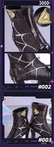 IN STOCK Kafka Cosplay Costume Game Honkai: Star Rail Cosplay DokiDoki-SR Honkai Kafka Women Halloween Costume Kafka Wig Shoes