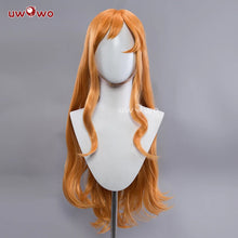 Load image into Gallery viewer, UWOWO Fanart Namii Chinese Dress Cheongsam Cosplay Wig Long Yellow Gold Hair 100cm Wig
