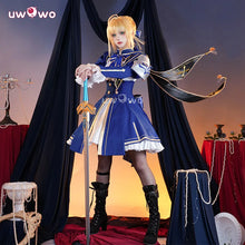 Load image into Gallery viewer, UWOWO Saber Cosplay Collab Series: Game Honkai: Star Rail × Fatee/stayy night Collab Saber Cosplay Costume S-XXL Halloween Cos
