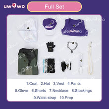 Load image into Gallery viewer, UWOWO Collab Series: Ashe Cosplay Game Overwatchh 2 x LEe SSERAFIMm Fearlesss Ashe Cosplay Costume XS-XXL Halloween Costume

