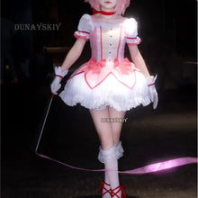 Load image into Gallery viewer, Cosplay Anime Kaname Madoka Cosplay Costume Magica Kaname Dress Wig Kaname Madoka Party Dress Outfits
