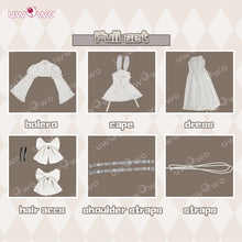 Load image into Gallery viewer, UWOWO Collab Series: Anime Soraaa Kasuganoo Casual Wear Cosplay Costume S-XL White Dress Halloween Costume
