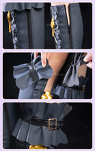 Load image into Gallery viewer, UWOWO Herta Shoes Boots Game Honkai Star Rail The Herta Witch Cosplay Shoes Boots with Accessory lloween Shoes
