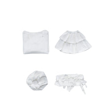 Load image into Gallery viewer, Sua Cosplay Costume Anime Girl White Dress Cake Dress Wedding Dress Concert Singer Performance Costume Halloween Uniform
