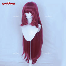 Load image into Gallery viewer, UWOWO Scathach Wig Game Fatee/Grandd Order Scathach Stage 3 Cosplay Wig Long Dark Red Hair Halloween Wig
