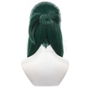 HOLOUN The Apothecary Anime Maomao Cosplay Costume Wig Elastic Skirt Green Top Rose Net Synthetic Fiber Cos Convention Gift