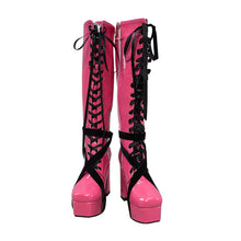 Load image into Gallery viewer, UWOWO Draculauraa Cosplay Shoes New Anime Boots High-heels Size 35-43 Shoes Halloween Costume Shoes
