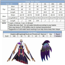 Load image into Gallery viewer, ROLECOS LOL Star Guardian Xayah Cosplay Costume Game LOL Xayah Cosplay Halloween Costumes for Women Cos Outfit
