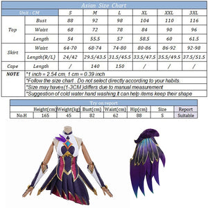 ROLECOS LOL Star Guardian Xayah Cosplay Costume Game LOL Xayah Cosplay Halloween Costumes for Women Cos Outfit