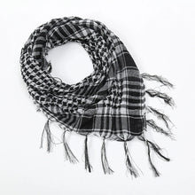 Load image into Gallery viewer, Game Cosplay Plaid Scarf Anime Gothic Warm Headscarf Halloween Carnival Costume Prop
