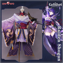 Load image into Gallery viewer, In Stock UWOWO Raiden Shogun Cosplay Baal Costume Game Genshin Impact Inazuma Halloween Christmas Costume Outfit Dress

