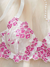 Load image into Gallery viewer, Ellolace Lingeries Sexy Hot Lace Women&#39;s Ethical Underwear See Through Intimate Complete 2 Pieces Set Beautiful Matching Bra Set
