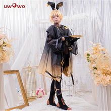 Load image into Gallery viewer, In Stock UWOWO Genshin Impact Fanart: Aether Cosplay Costume Bunny Suit Cosplay Canon Outfit Cosplay Traveler Kong Costume
