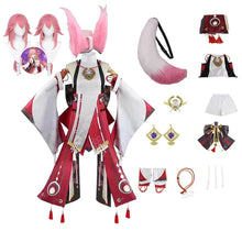 Load image into Gallery viewer, Cosplay Yae Miko Guuji Yae Costume Wig Tail Game Halloween Carnival Women Clothes Sets
